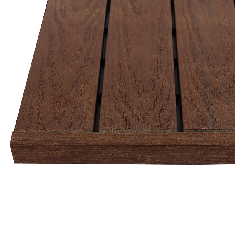 NewTechWood 12" x 1" Composite Interlocking Deck Edge Trim in